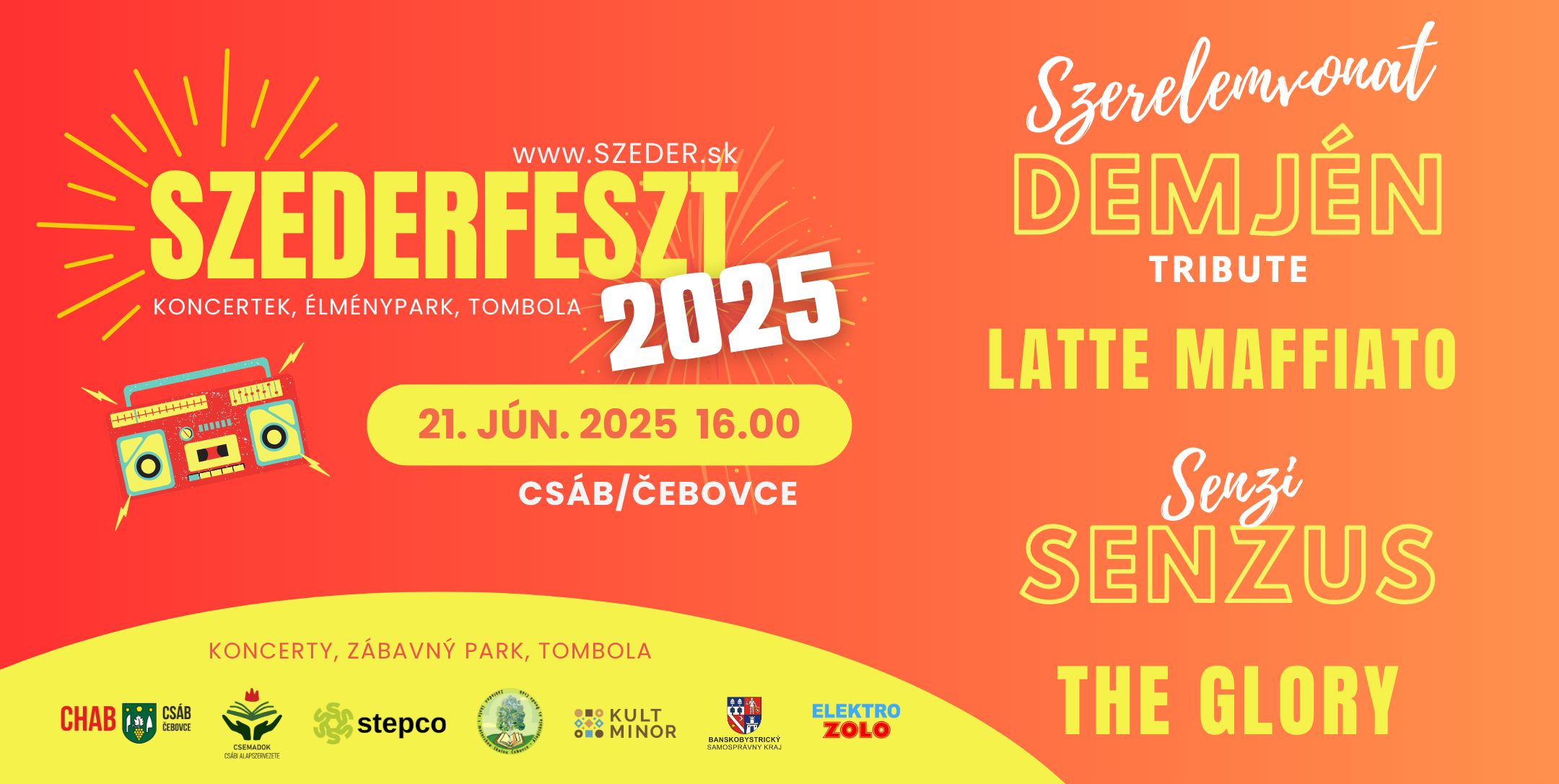 Összeállt a 2025-ős szederFESZT programja